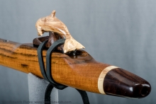 Canary Wood Native American Flute, Minor, Mid G-4, #J12K (3)